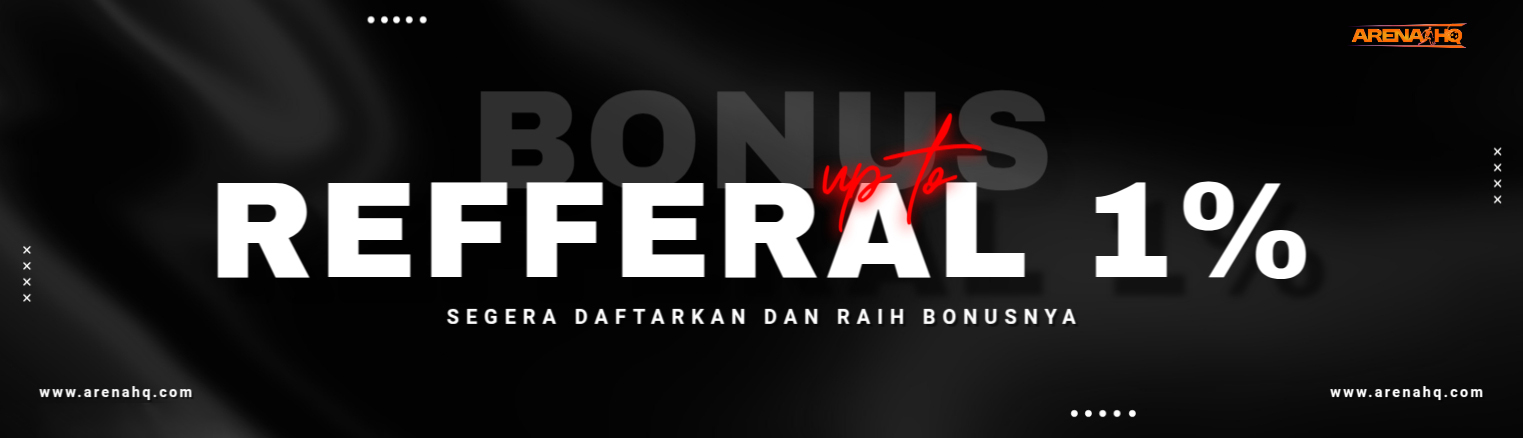 BONUS REFFERAL 1%